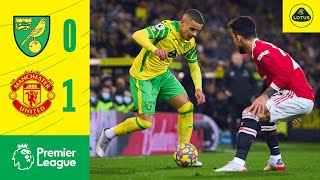 HIGHLIGHTS  Norwich City 01 Manchester United [upl. by Thad]