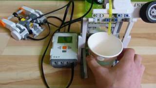 LEGO Mindstorms NXT 20 Liquid Dispenser [upl. by Annahsar]