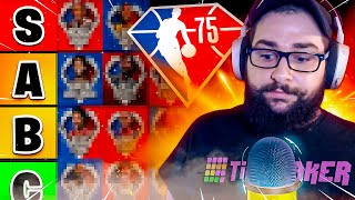 Top 75 NBA Players of All Time TIER LIST Best NBA Player Tier List [upl. by Peers146]