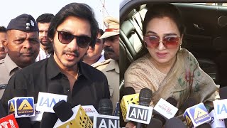 Shreyas Talpade amp Padmini Kolhapure Urge People To Vote In Maharashtra Assembly Elections [upl. by Ahse744]