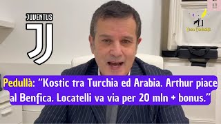 Alfredo Pedullà quotKostic tra Arabia e Turchia Benfica su Arthur Locatelli via per 20 mln  bonusquot [upl. by Lucy]