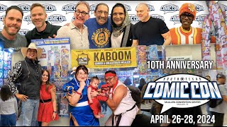 South Texas Comic Con McAllen Convention Center Texas 2024 10 year Anniversary Cosplay Actors STXCC [upl. by Akinahc]