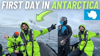 My FIRST Day in ANTARCTICA 🇦🇶 Last Continent [upl. by Norbert]