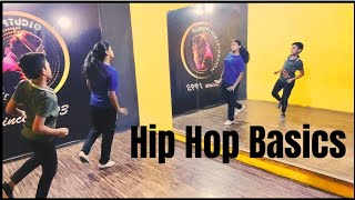 Hip Hop Dance Moves  Easy Choreography  No Copyright Music  T Sunil Dance [upl. by Nepean257]