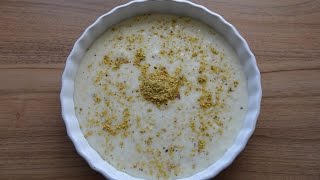 Firni Recipe Afghan Custard  My Afghan Kitchen [upl. by Malim]