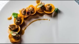 ICIFs Recipes  Cappellaccio with fresh cream and goat ragout [upl. by Llyrad]