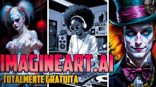 NOVA IA PARA CRIAR IMAGEM REALISTA  TEXTO PARA IMAGEM E VÍDEO  IMAGINEART TUTORIAL GRATUITO [upl. by Atiuqehc]