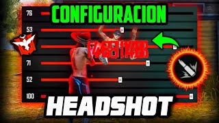 ✅SENSIBILIDAD FREE FIRE CON SEGUIMIENTO A LA CABEZA CONFIGURACIÓN PARA DAR HEADSHOT EN FREE FIRE 😱 [upl. by Llennahs]