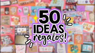 50 IDEAS de REGALOS fáciles y originales Recopilación 💕 Especial de San Valentín14 de febrero [upl. by Iek]