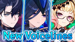 Clorinde Talks About Furina Emilie Wriothesley and MORE  Genshin Impact voice lines  ft Navia [upl. by Gannon458]