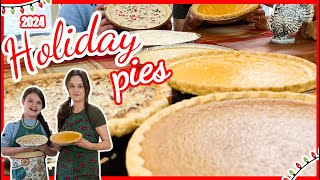 The ONE you’ve been waiting for Pie Day in the South yall 🥧 Making 10 Holiday Pies in one day [upl. by Dominick]