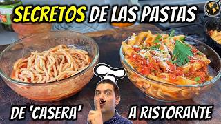 Los 5 SECRETOS que usan los Chefs Italianos para Hacer las Mejores PASTAS [upl. by Nangatrad453]