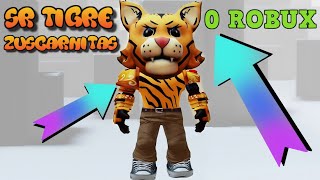 Disfraz Gratis Sr Tigre 🐯 SIN ROBUX [upl. by Goodden]