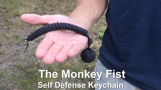 Monkey Fist Self Defense Keychain by Survival Hax [upl. by Ruthie30]