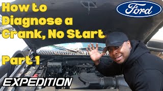 2003 thru 2006 Ford Expedition Crank No Start Diagnosis FASTEC Method Part 1  DIY [upl. by Nalid]