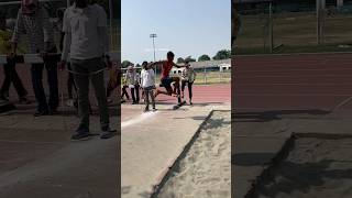 U14 boys long jump shorts jump [upl. by Atsyrc]