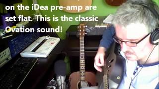 Ovation iDea CC54i demo [upl. by Aanas]