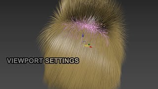 Ornatrix 3ds Max  Customize the viewport for ease of use [upl. by Gonzalo114]