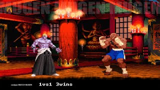 Geese vs Sagat  MUGEN 1vs1 [upl. by Ahsilef135]