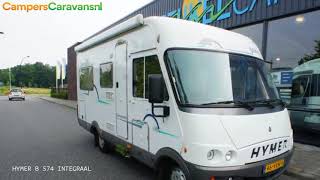 HYMER B 574 INTEGRAAL [upl. by Oinotnas]