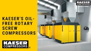 Kaesers Oilfree Rotary Screw Compressors [upl. by Pittman]