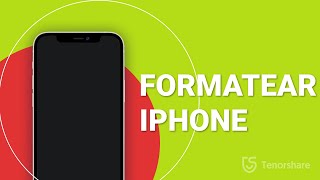 Cómo restaurar o formatear iPhone bloqueado [upl. by Alistair787]