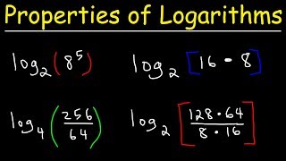 Properties of Logarithms [upl. by Dleifrag]