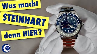 Die BESTE Steinhart  ENDLICH mit NEUEM Gehäuse Ocean 3 GMT [upl. by Aihsal]