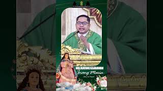 Salya sa Biyaya  FrRobert Homily  QuiapoChurch Shorts Excerpt ShotVideo [upl. by Eekaz]