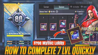 BGMI FREE SEASON COLLECTION PASS  HOW TO INCREASE SEASON COLLECTION LEVEL IN PUBGBGMI [upl. by Anhoj]