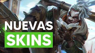 Ekko Firelight Gnar y Reksai Bosque Ancestral  Nuevas Skins League of Legends [upl. by Durham]