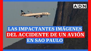 Avión con 62 personas a bordo se estrella en Brasil todos resultaron fallecidos [upl. by Gonzales477]