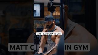 Matt Cardona working out before GCW show [upl. by Mahmud]