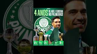 O TÉCNICO ABEL FERREIRA FAZ 4 ANOS NO COMANDO DO PALMEIRAS [upl. by Vivia185]