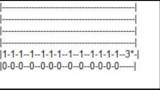 Stick SticklyAttack Attack with full guitar tab [upl. by Kayla906]