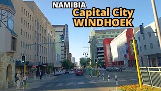 Namibia  Beautiful Capital City Windhoek [upl. by Elleivap]