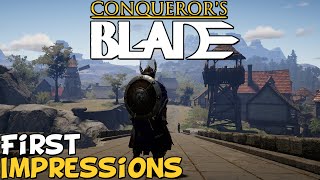 Conquerors Blade 2022 First Impressions quotIs It Worth Playingquot [upl. by Dillon663]