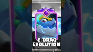 EDRAG EVOLUTION COMING SOON clashroyale [upl. by Sylirama]