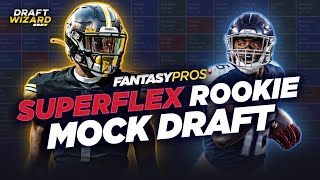 ThreeRound Dynasty Superflex Rookie Mock Draft  Sleepers Studs and Busts 2022 Fantasy Football [upl. by Nylessoj]