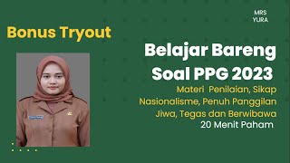 JAWAB CEPAT SOAL PPG MATERI INI ppgdaljab pretesppg upppg [upl. by Brnaba]