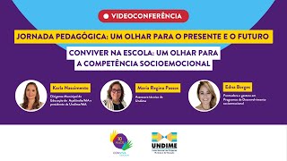 Jornada Pedagógica  Conviver na escola um olhar para a competência socioemocional [upl. by Urban]