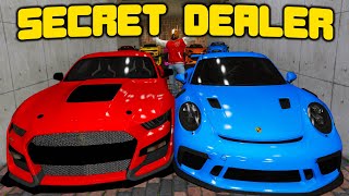 Selling Stolen Cars in Underground Secret Dealership  GTA 5 RP [upl. by Akenn649]