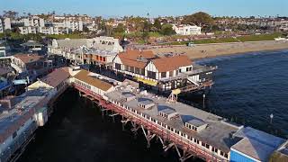 A visit to Redondo Beach 4K from the air [upl. by Ecirpac]