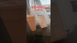 Chilis 3 For Me Review shortsvideo shortsviral [upl. by Bernelle]