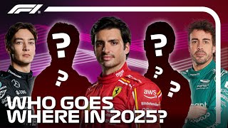 Who Goes Where In 2025 The Driver Lineup Predictions [upl. by Egiarc]