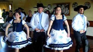 CUECA  TRIGALES DE FRUTILLAR  CHILE  FOLKLORE [upl. by Ashbaugh880]