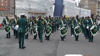 Faki Europe Zunganisa London New Year Parade  The Kimbanguist Brass [upl. by Laurella]