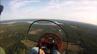 Hardy Dam with narration from cockpit [upl. by Namyh504]