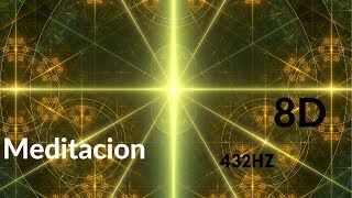 MUSICA PARA MEDITAR 8D EN 432HZ [upl. by Ahseryt]