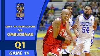 UNTV Cup 6 Ombudsman vs DA — Q1 [upl. by Leontine591]